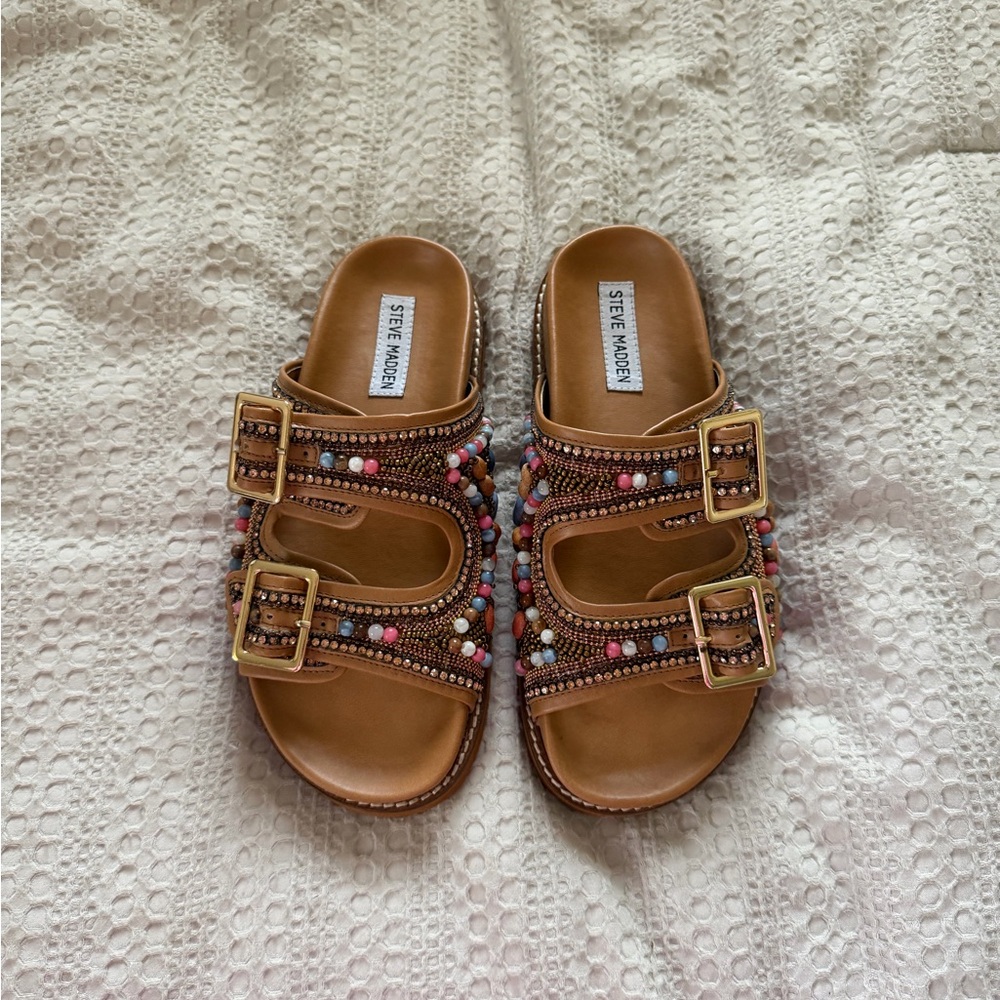 Steve Madden Cabo slides